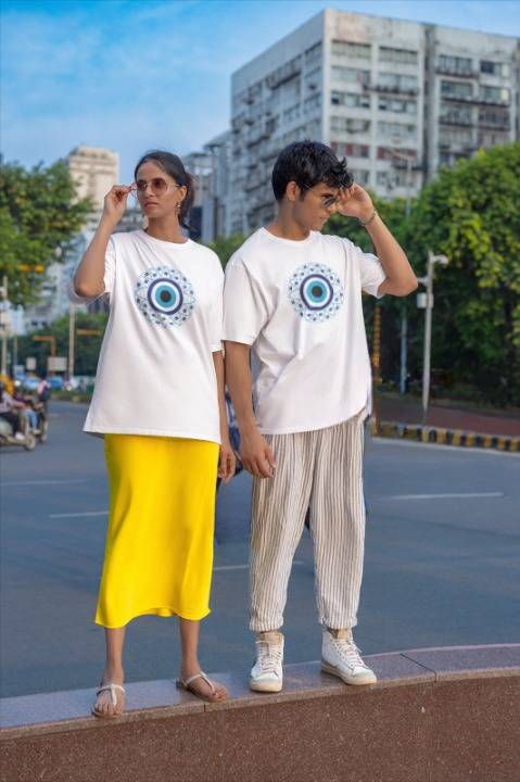 Evil Eye (Front Placement) Regular T-shirt