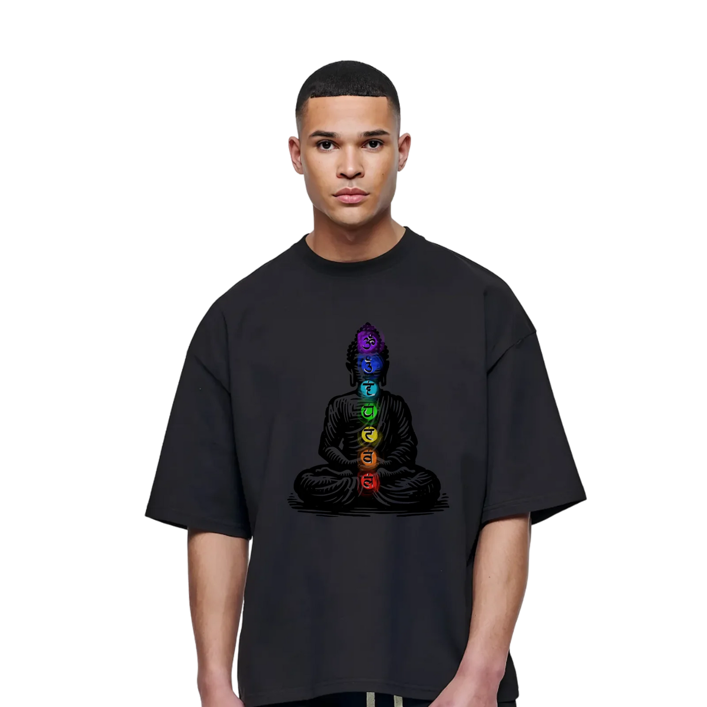 Significance of Chakras - Oversized T-shirt