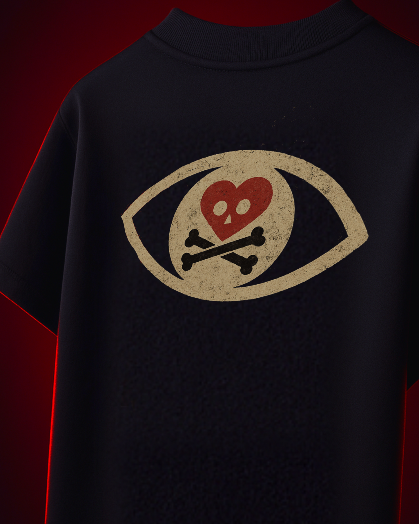 The Jalam Love | Premium MoohFatt Black Tee