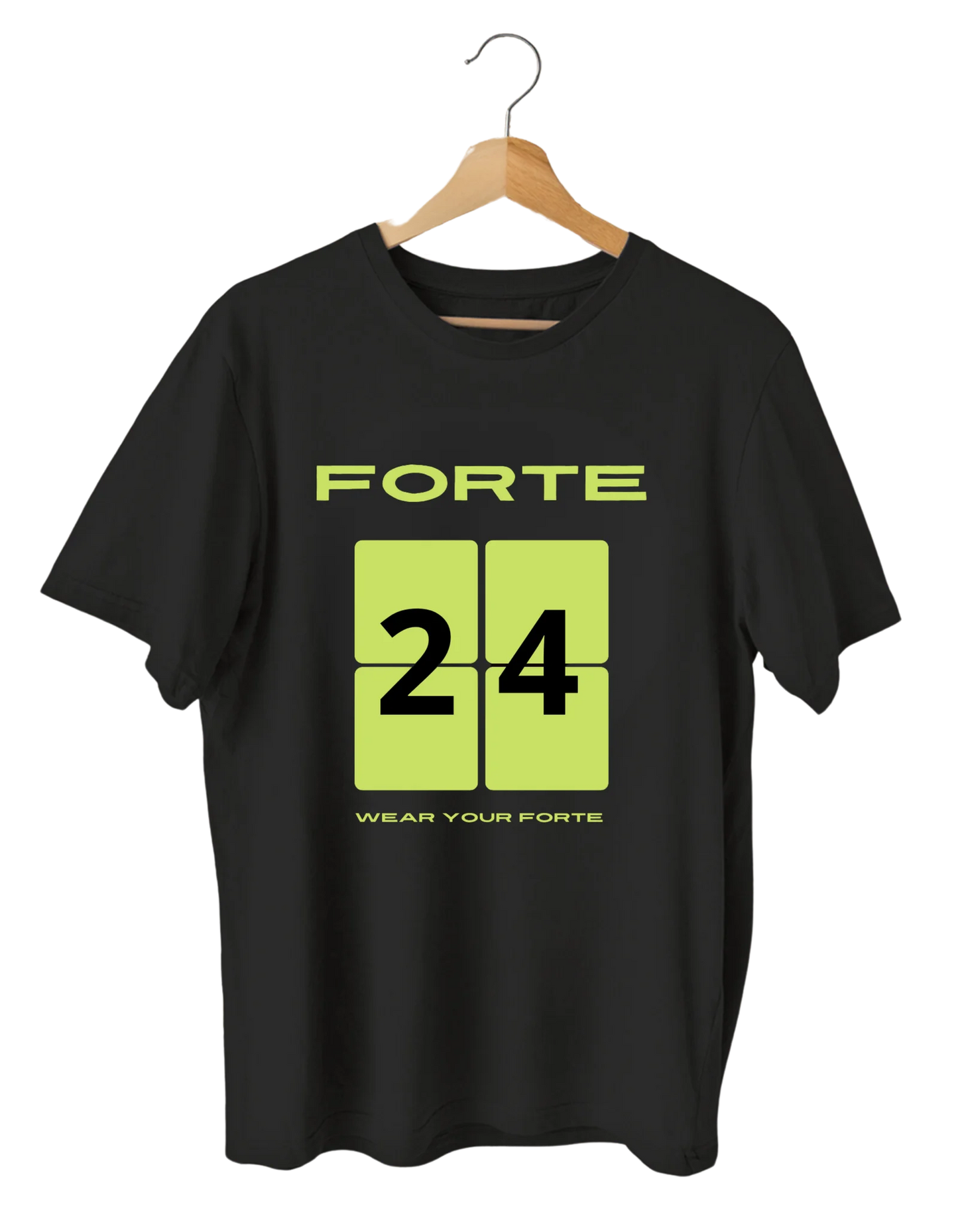 Forte 24 – Brand Green (Front Placement) Oversized T-shirt