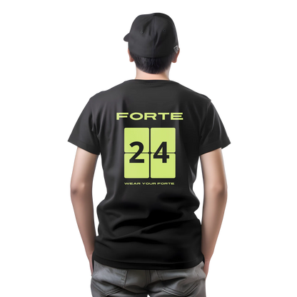 Forte 24 – Brand Green (Back Placement) Oversized T-shirt