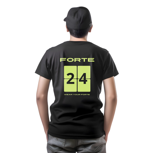 Forte 24 – Brand Green (Back Placement) Oversized T-shirt