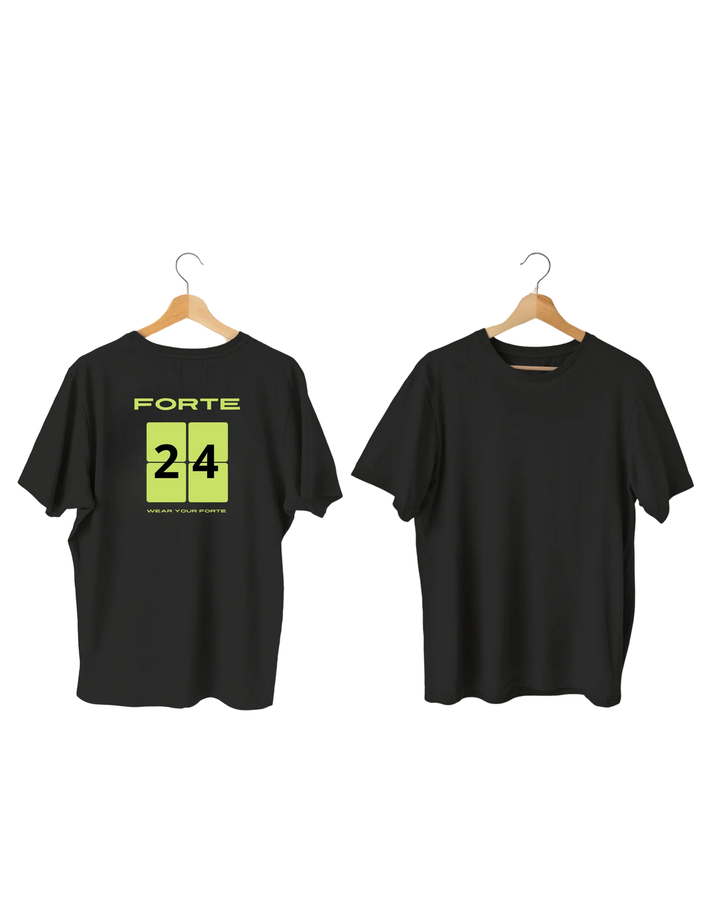 Forte 24 – Brand Green (Back Placement) Oversized T-shirt