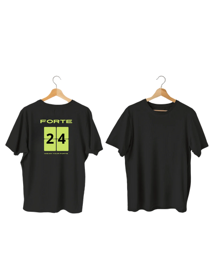 Forte 24 – Brand Green (Back Placement) Oversized T-shirt