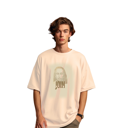 Join Kriya (Front Placement)- Oversized T-shirt