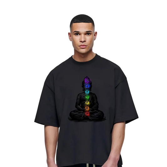 Significance of Chakras - Oversized T-shirt