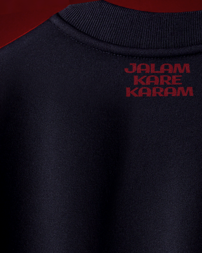 The Jalam Love | Premium MoohFatt Black Tee
